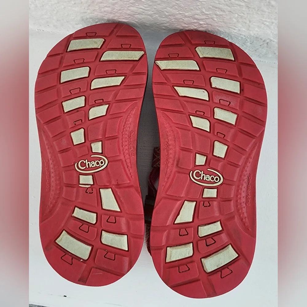 Chaco Girls Z Cloud Sandal Pink Orange